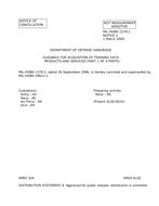 MIL MIL-HDBK-1379/1 Notice 2 - Cancellation PDF