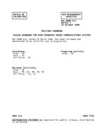 MIL MIL-HDBK-413 Notice 1 - Validation 1 PDF