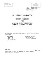 MIL MIL-HDBK-416 Notice 1 – Cancellation PDF MIL MIL-HDBK-416 Notice 1 - Cancellation PDF