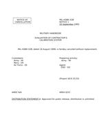 MIL MIL-HDBK-52B Notice 1 - Cancellation PDF