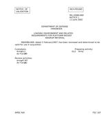 MIL MIL-HDBK-669 Notice 1 - Validation PDF