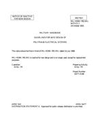 MIL MIL-HDBK-765 Notice 2 - Inactivation PDF