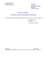 MIL MIL-HDBK-782 Notice 1 - Cancellation PDF