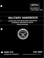 MIL MIL-HDBK-816 PDF