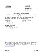 MIL MIL-HDBK-816 Notice 1 - Validation 1 PDF