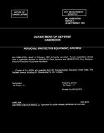 MIL MIL-HDBK-87234 Notice 1 - Cancellation PDF