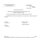 MIL MIL-I-25645D Notice 1 - Inactivation PDF