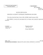 MIL MIL-I-38338D Notice 1 - Inactivation PDF