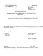 MIL MIL-I-3848A Notice 1 - Inactivation PDF