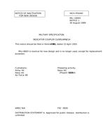 MIL MIL-I-8693 Notice 1 - Inactivation PDF