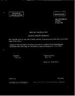 MIL MIL-J-87058B Notice 1 - Cancellation PDF