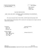 MIL MIL-L-10547E Notice 3 - Inactivation PDF