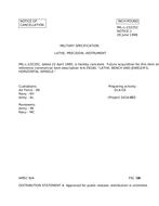 MIL MIL-L-23225C Notice 1 - Cancellation PDF