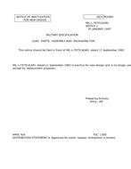 MIL MIL-L-70751A Notice 1 - Inactivation PDF