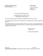 MIL MIL-L-81561/6 Notice 1 - Inactivation PDF