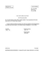 MIL MIL-M-16149 Notice 1 - Cancellation PDF
