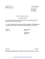 MIL MIL-M-16149G Notice 1 - Cancellation PDF
