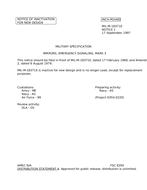 MIL MIL-M-18371E Notice 1 - Inactivation PDF