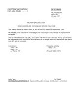 MIL MIL-M-19417D Notice 1 - Inactivation PDF
