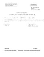 MIL MIL-M-21039B Notice 1 - Inactivation PDF