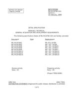 MIL MIL-M-24784 Notice 1 - Cancellation PDF