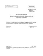 MIL MIL-M-28787/255 Notice 1 - Inactivation PDF