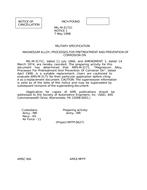 MIL MIL-M-3171C Notice 1 - Cancellation PDF