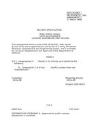 MIL MIL-M-45423C Amendment 1 PDF