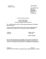 MIL MIL-M-45423C Notice 3 - Cancellation PDF