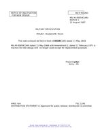 MIL MIL-M-45659C Notice 1 - Inactivation PDF