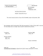 MIL MIL-M-45690A Notice 1 - Inactivation PDF