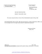MIL MIL-M-46325D Notice 1 - Inactivation PDF