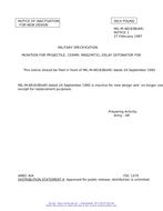 MIL MIL-M-48183B Notice 1 - Inactivation PDF