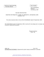 MIL MIL-M-48185B Notice 1 - Inactivation PDF
