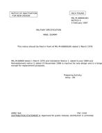 MIL MIL-M-48869 Notice 4 - Inactivation PDF