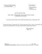 MIL MIL-M-63216 Notice 3 - Inactivation PDF