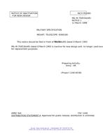 MIL MIL-M-70453A Notice 1 - Inactivation PDF