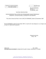 MIL MIL-M-70500B Notice 1 - Inactivation PDF