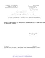 MIL MIL-M-70779 Notice 1 - Inactivation PDF