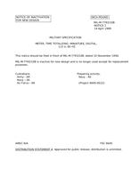 MIL MIL-M-7793/10B Notice 1 - Inactivation PDF