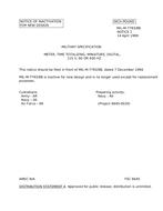 MIL MIL-M-7793/8B Notice 1 - Inactivation PDF