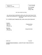 MIL MIL-M-80204B Notice 1 - Cancellation PDF