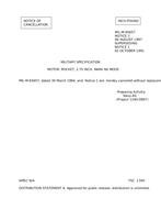 MIL MIL-M-85657 Notice 2 - Cancellation PDF