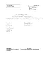 MIL MIL-R-23417/24A Notice 1 - Cancellation PDF