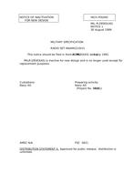 MIL MIL-R-29583 Notice 1 - Inactivation PDF