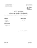 MIL MIL-R-43592A Notice 1 - Cancellation PDF