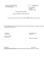 MIL MIL-R-46904B Notice 1 - Inactivation PDF