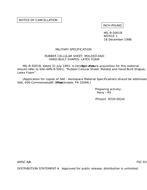 MIL MIL-R-5001B Notice 1 - Cancellation PDF