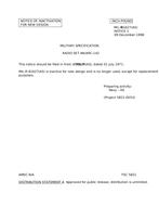 MIL MIL-R-81627 Notice 1 - Inactivation PDF