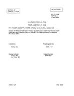 MIL MIL-T-1110F Notice 1 - Cancellation PDF